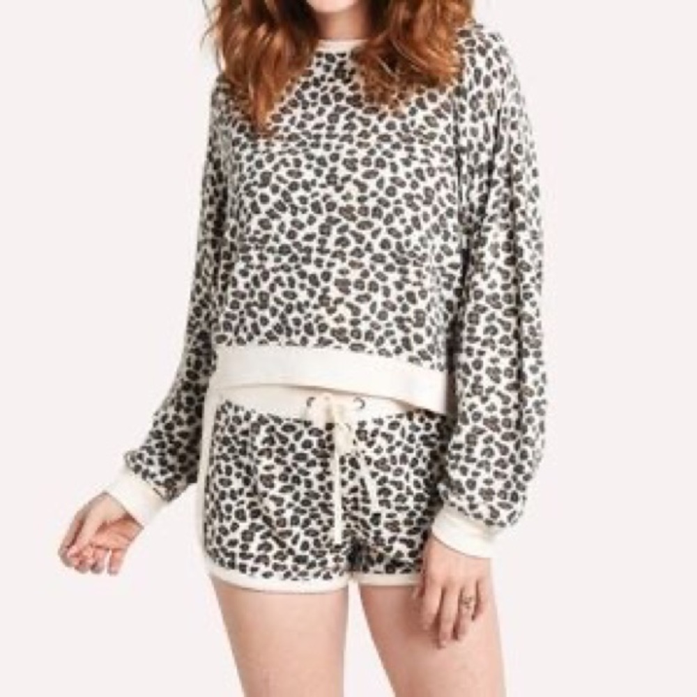 NWT Z Supply Leopard Shorts